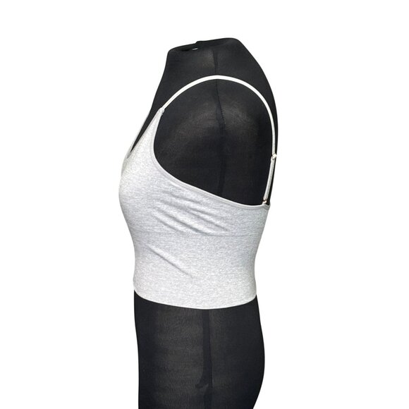 Set Of 3 Marilyn Monroe Camisole Tops Adjustable Straps Size L White Black Gray - Picture 15 of 16